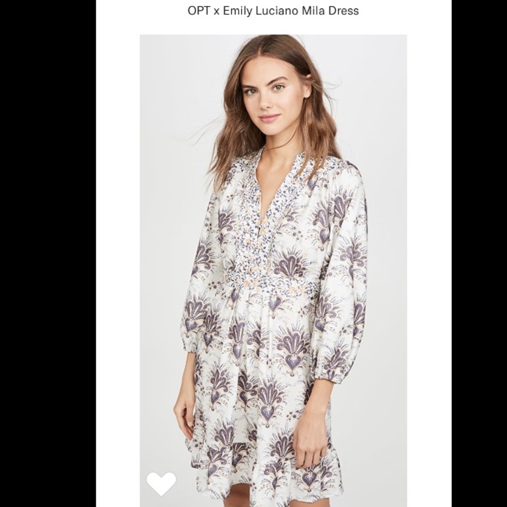 OPT x Emily Luciano Mila dress size medium. New with tags.